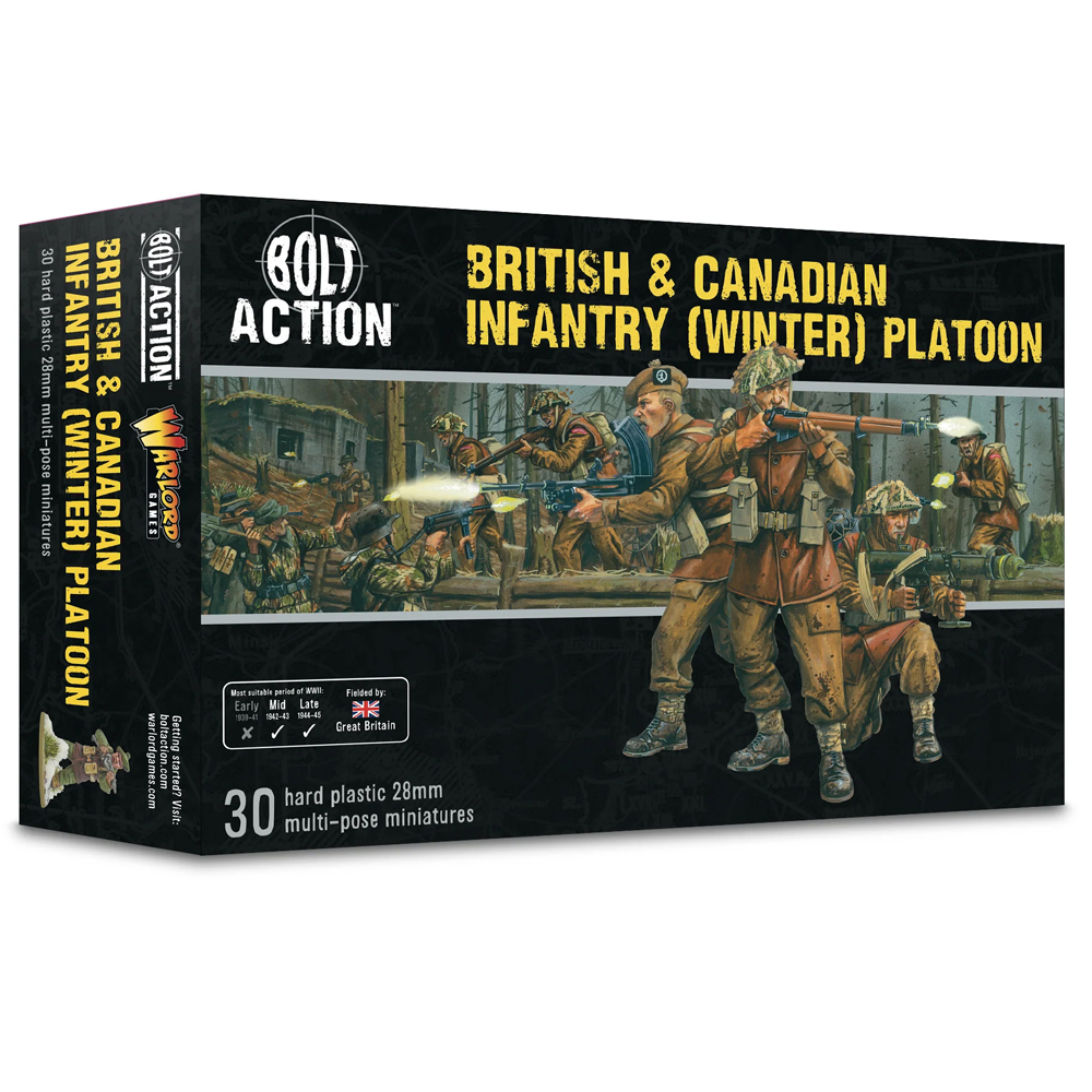 Bolt Action: British & Canadian Infantry (Winter) Platoon