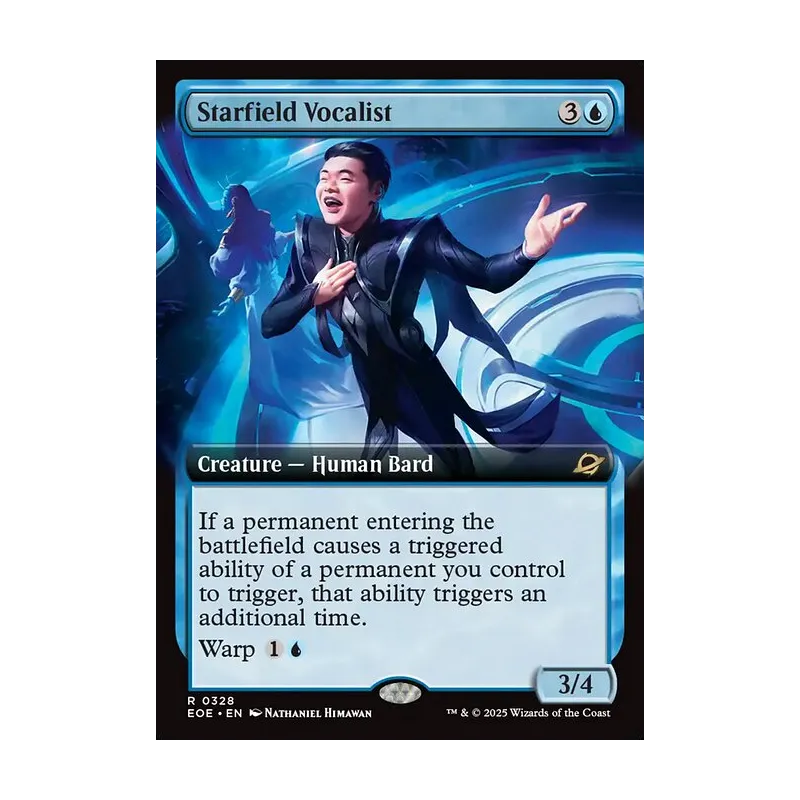 Starfield Vocalist (Extended Art) - Edge of Eternities (Near Mint)