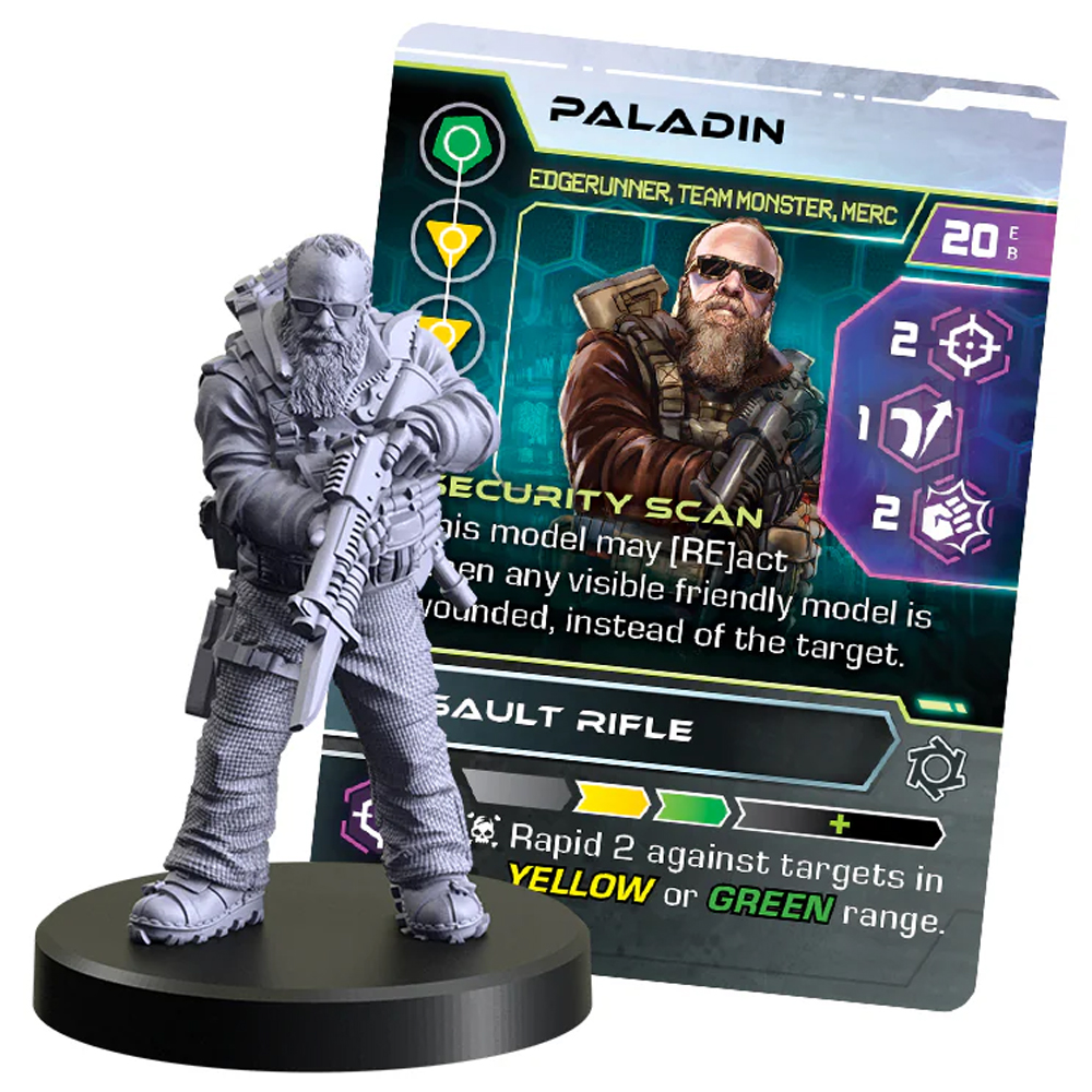 Cyberpunk Red Combat Zone: Edgerunners - Team Monster
