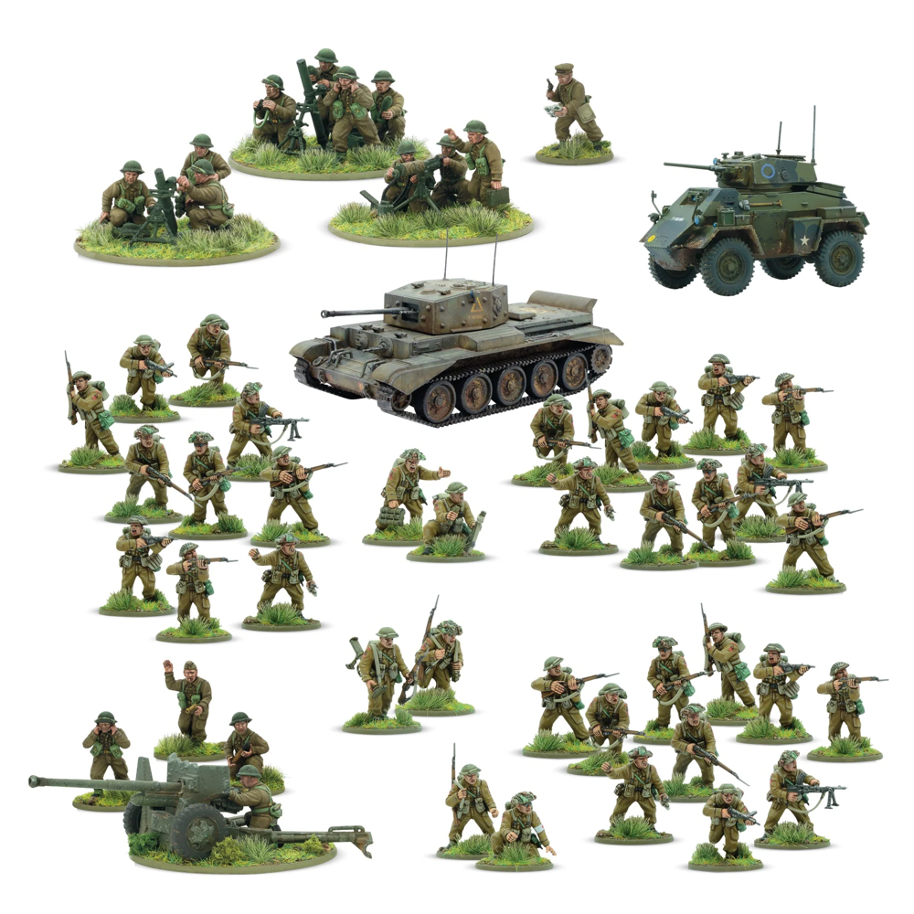 Bolt Action: For King & Country - British & Canadian Starter Army (New Arrival)