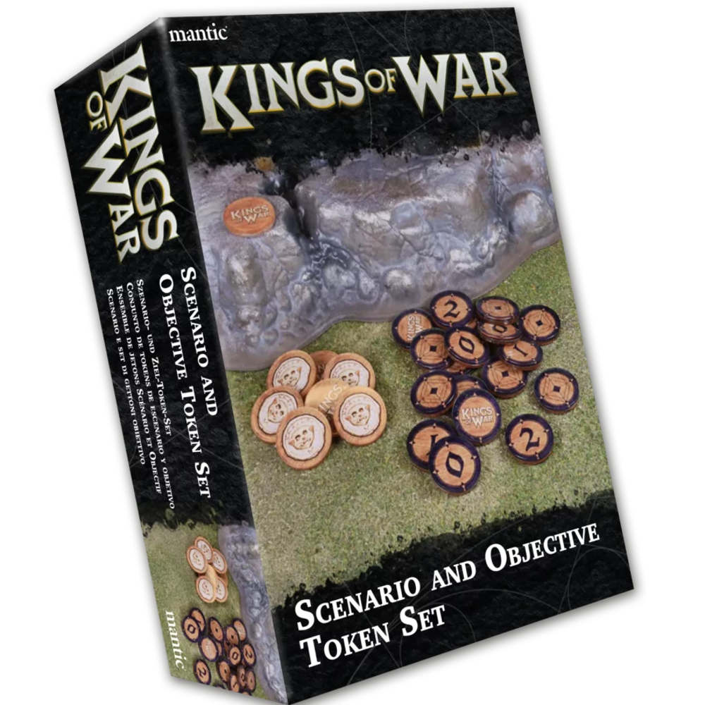 Kings of War: Scenario & Objective Token Set