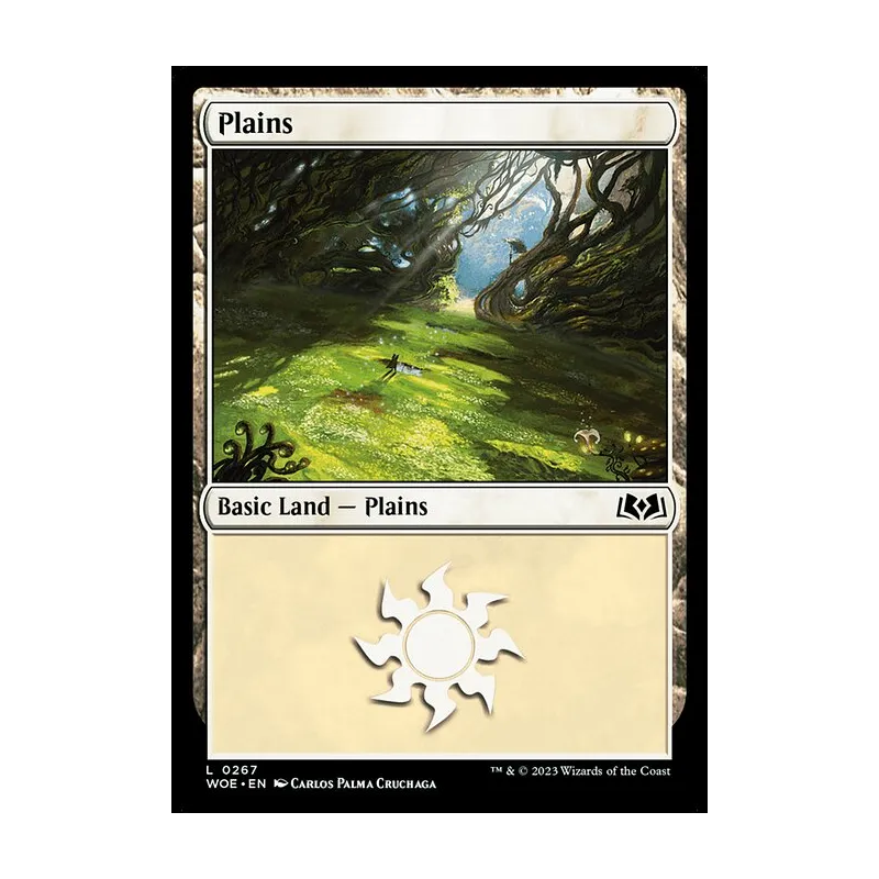 Plains (0267) - Wilds of Eldraine (Near Mint)