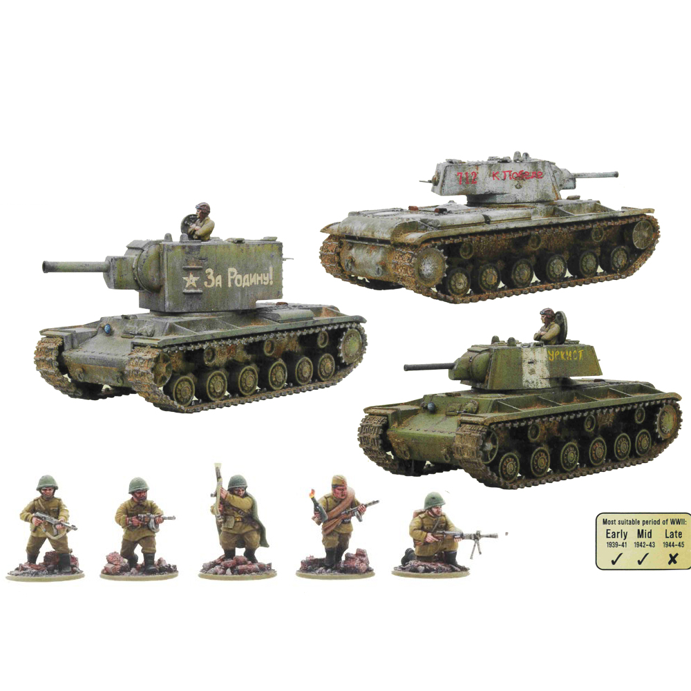 Bolt Action 3E: KV-1/2 Heavy Tank (2025)