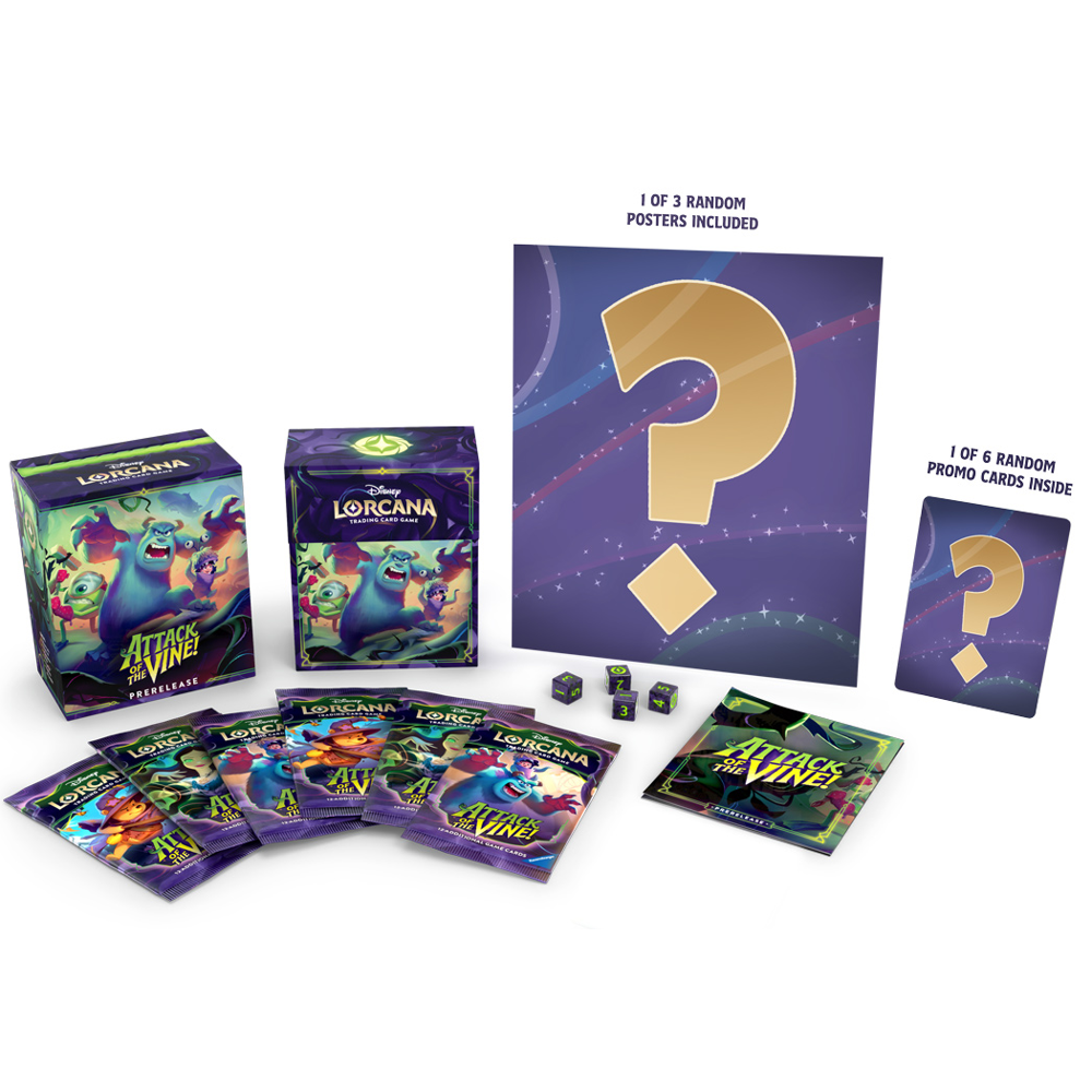 Lorcana TCG: Attack of the Vine! - Prerelease Pack (New Arrival)