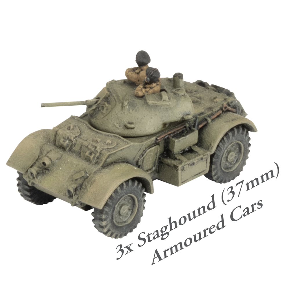 Flames of War WW2: British Starter Force - North Irish Horse Churchill Tank Squadron (New Arrival)