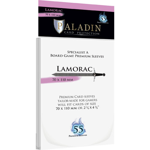 Paladin Board Game Sleeves: Lamorac (55)