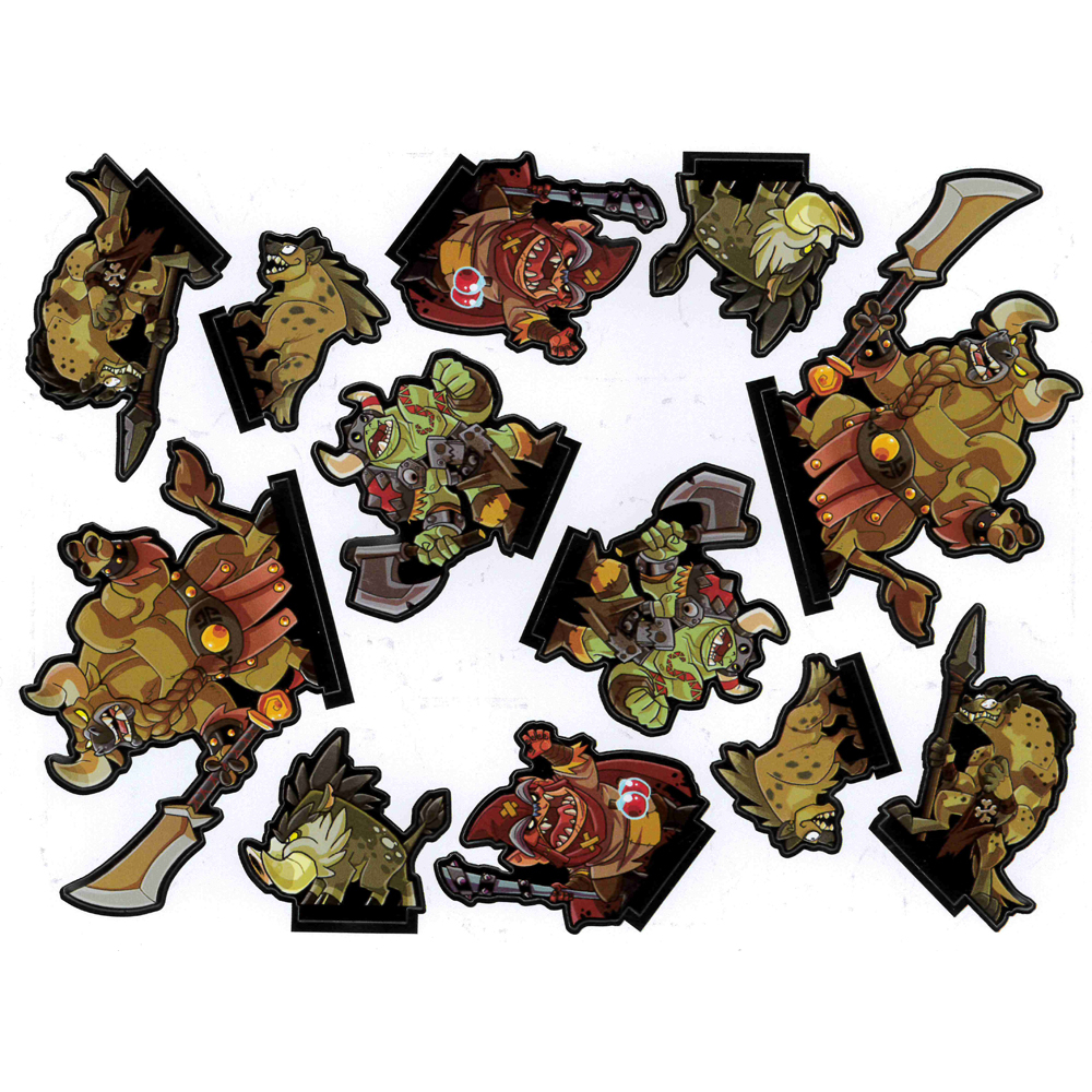 GTG 2D Minis: Rampage Set