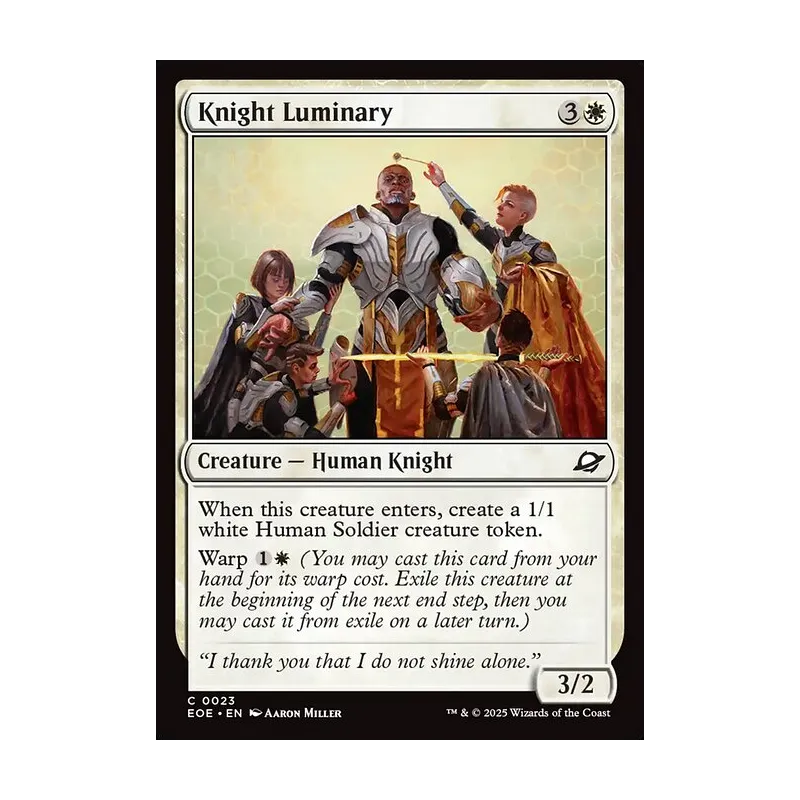 Knight Luminary - Edge of Eternities (Near Mint)