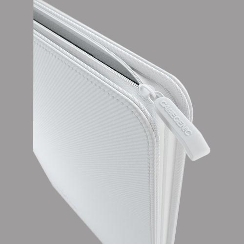 8-Pocket Zip-Up Album: White