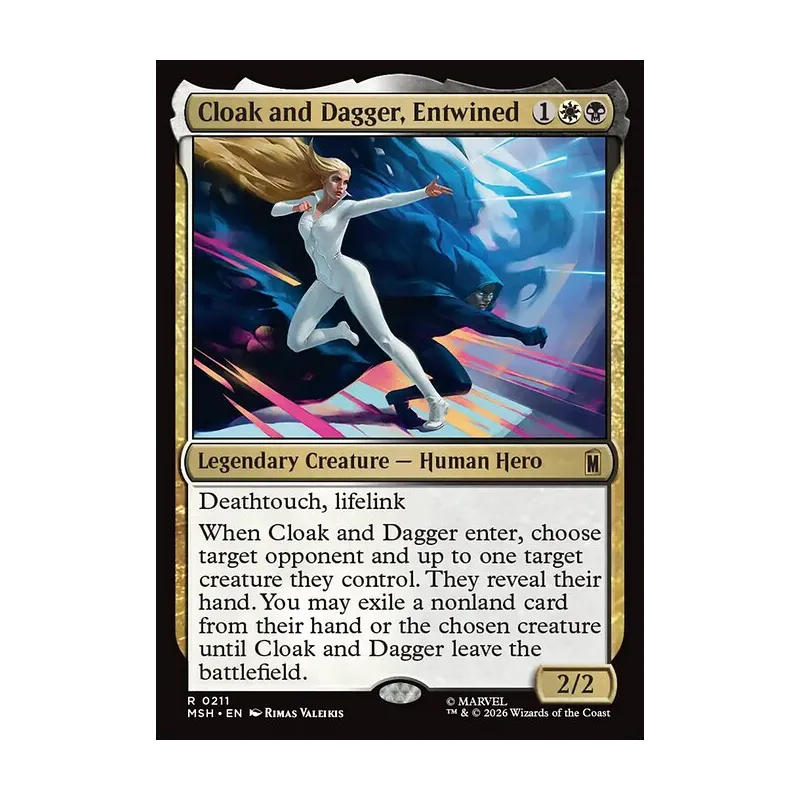 Cloak and Dagger, Entwined - Marvel Super Heroes (Near Mint)