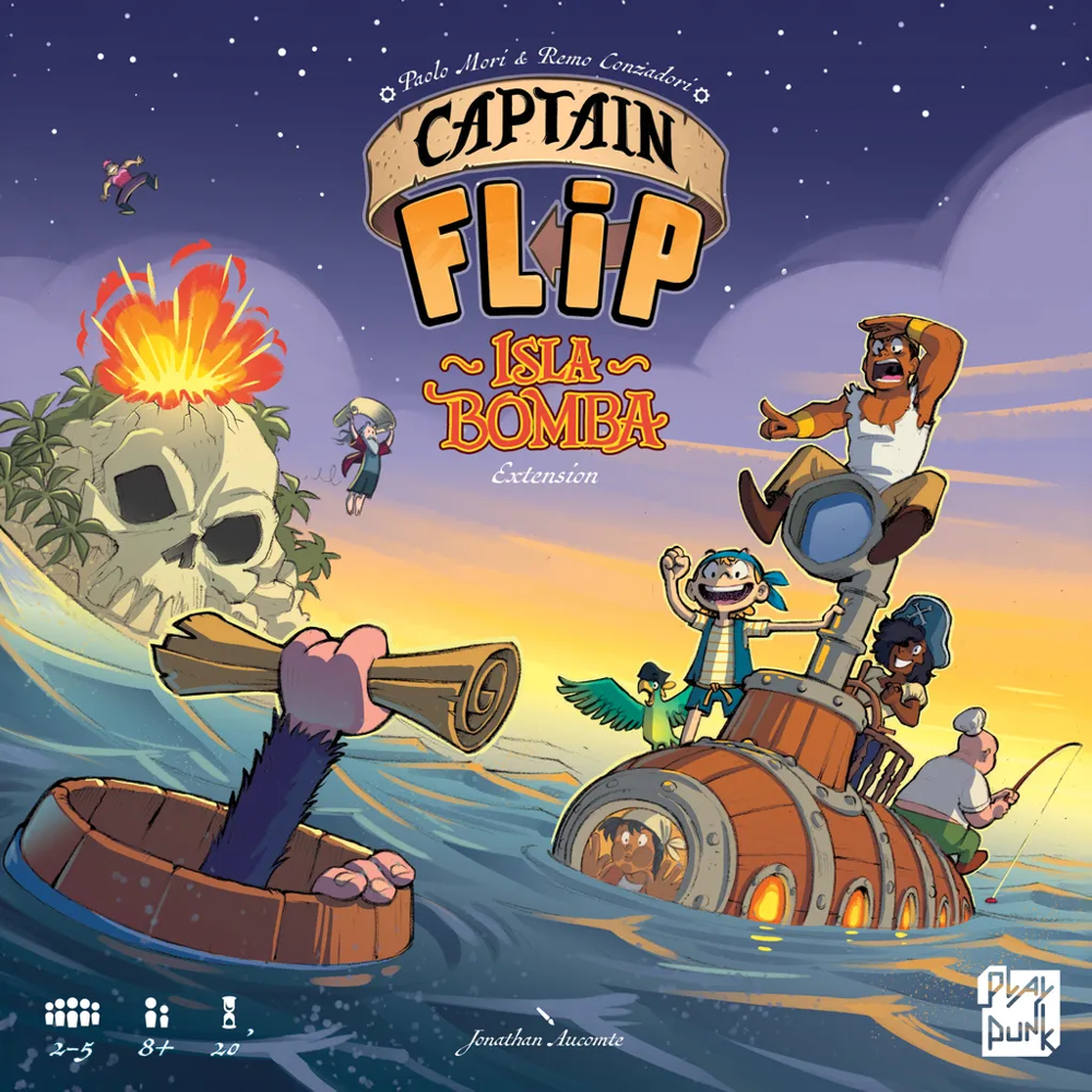 Captain Flip: Isla Bomba Expansion (Preorder)
