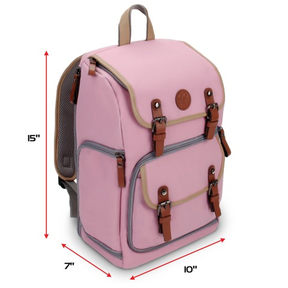 ENHANCE Card Storage Backpack: Mid-size Pink (Designer Edition) (Clearance)