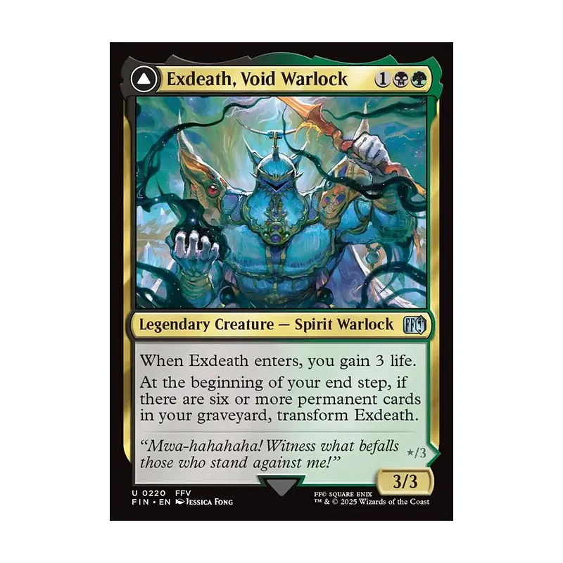 Exdeath, Void Warlock // Neo Exdeath, Dimension's End - Final Fantasy (Near Mint)