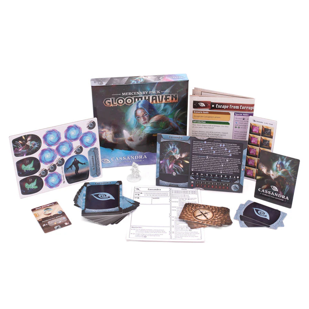 Gloomhaven 2E: Mercenary Pack - Cassandra, Forgotten Diviner (Preorder)