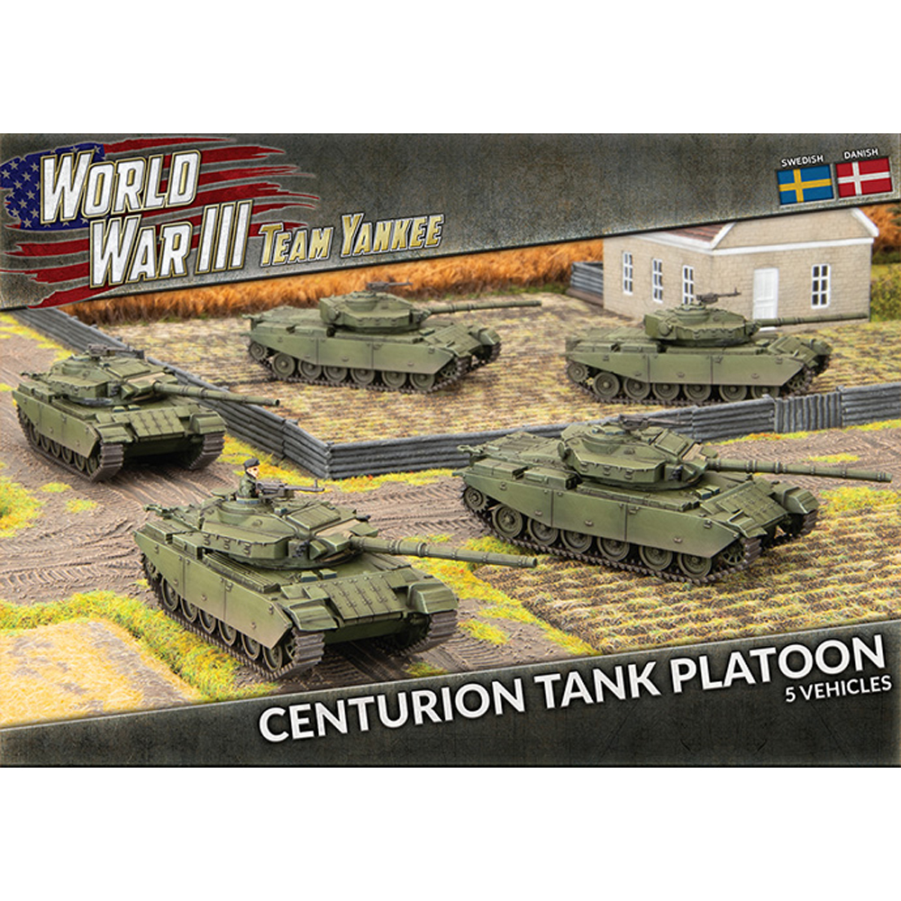 WWIII Team Yankee: Danish/Swedish - Centurion Tank Platoon