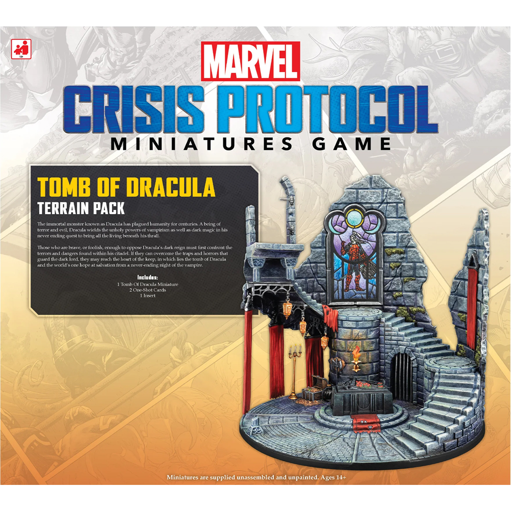 Marvel Crisis Protocol: Tomb of Dracula Terrain Pack