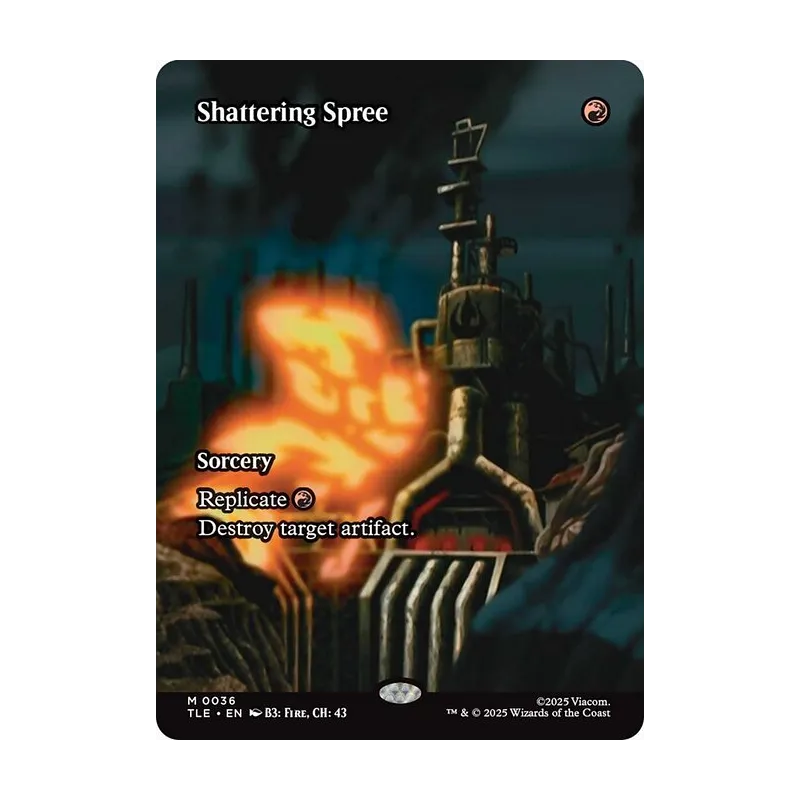 Shattering Spree (Borderless) - Avatar: The Last Airbender Eternal (Near Mint)