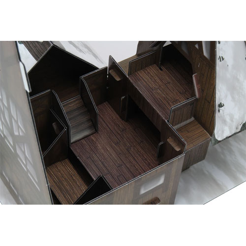 D&D Papercraft Set: Icewind Dale - The Lodge