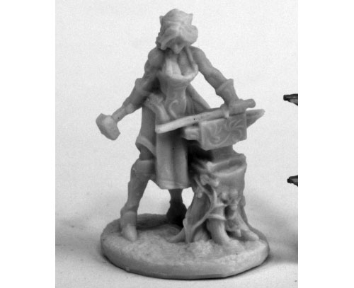 Dark Heaven Bones: Elven Blacksmith