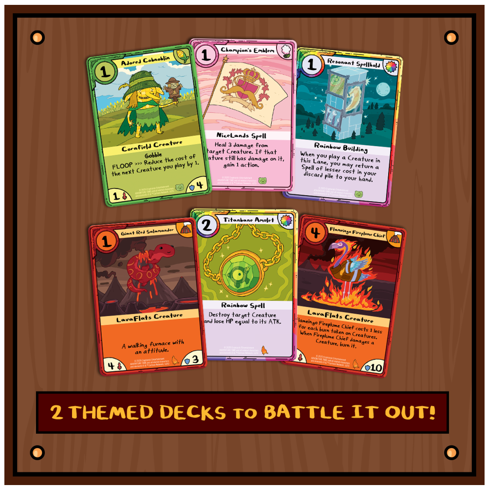 Adventure Time Card Wars: Flame Princess vs. Fern Collector's Pack