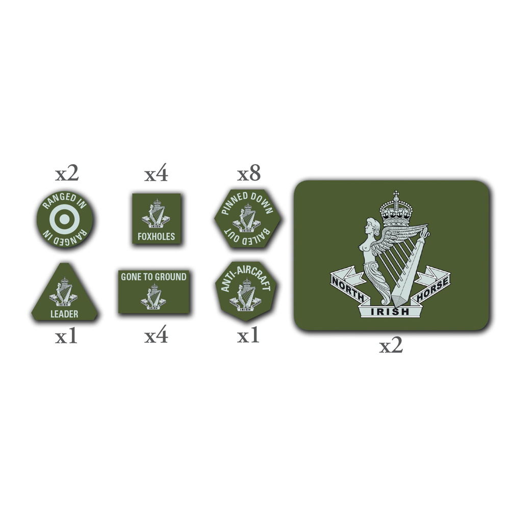 Flames of War WW2: British Starter Force - North Irish Horse Churchill Tank Squadron (New Arrival)