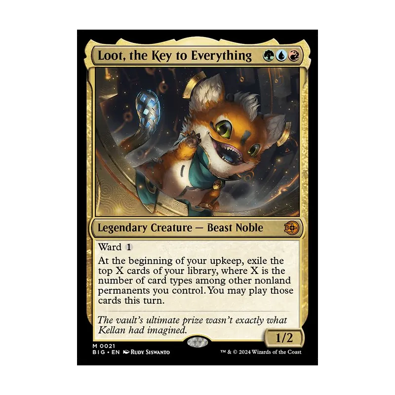 Loot, the Key to Everything - The Big Score (Near Mint)