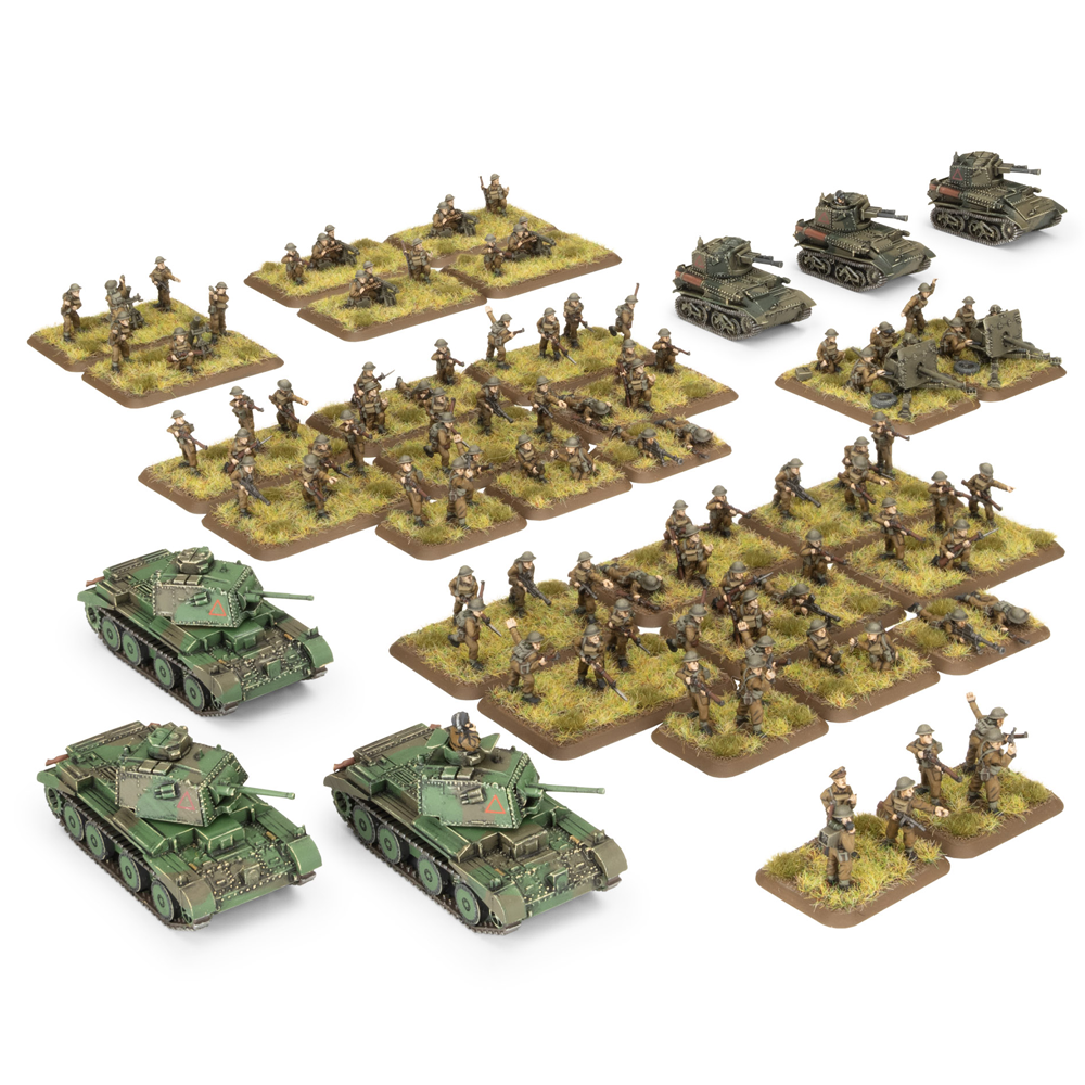 Flames of War WW2: Blitzkrieg: British Starter Force - Rifle Company