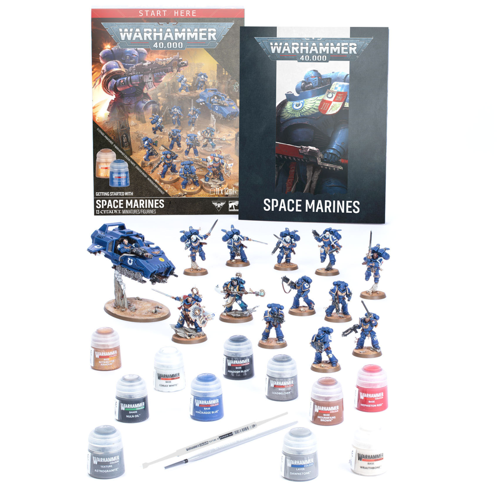 Warhammer 40K: Getting Started with Space Marines (New Arrival)