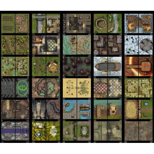 Big Book of Battle Mats: Vol 3