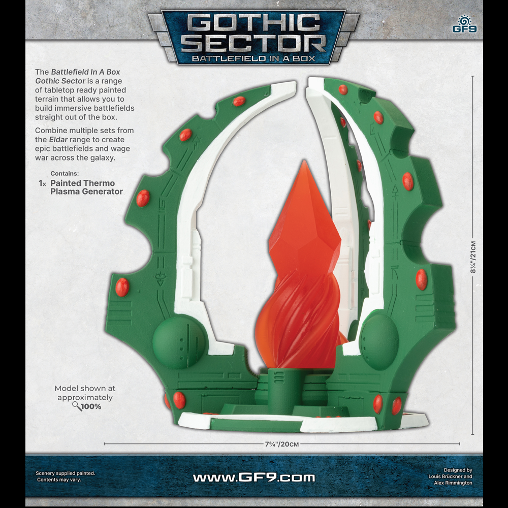 Battlefield in a Box: Gothic Sector: Eldar - Thermo Plasma Generator