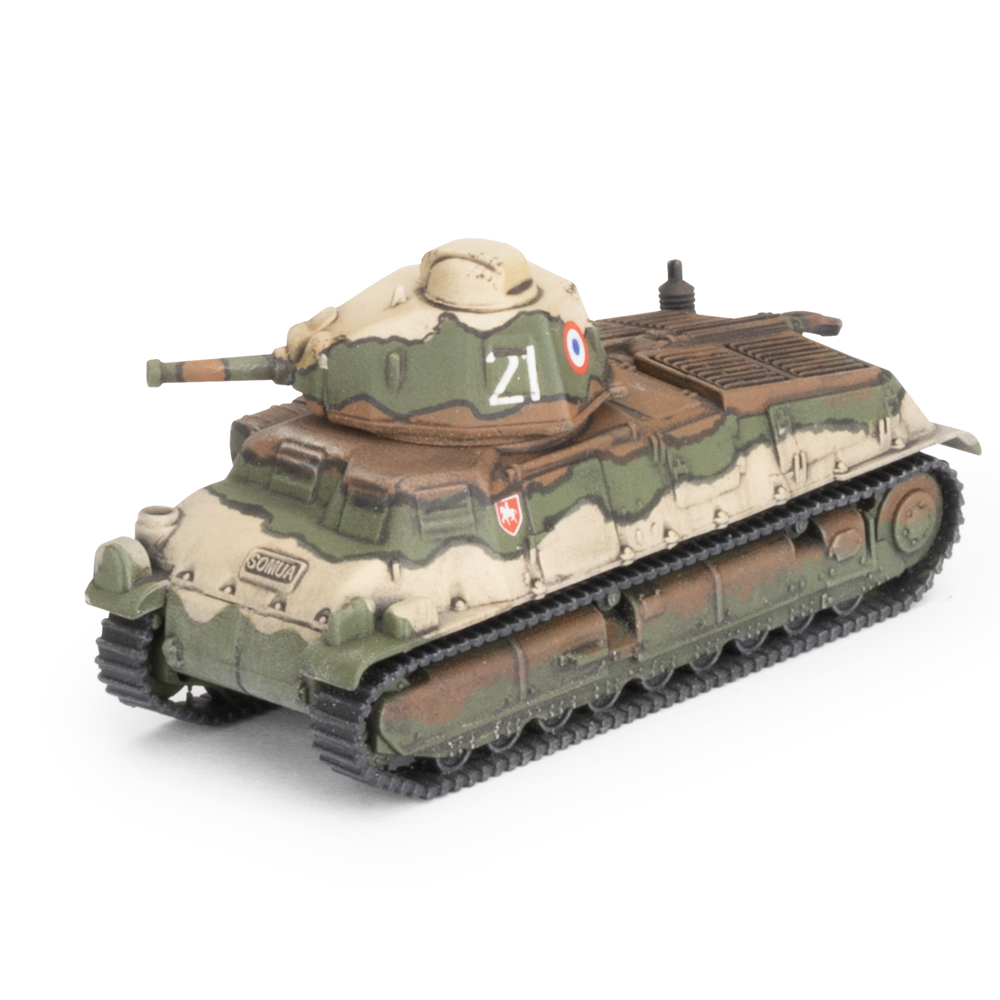 Flames of War WW2: French - S-35 Somua Tank Platoon