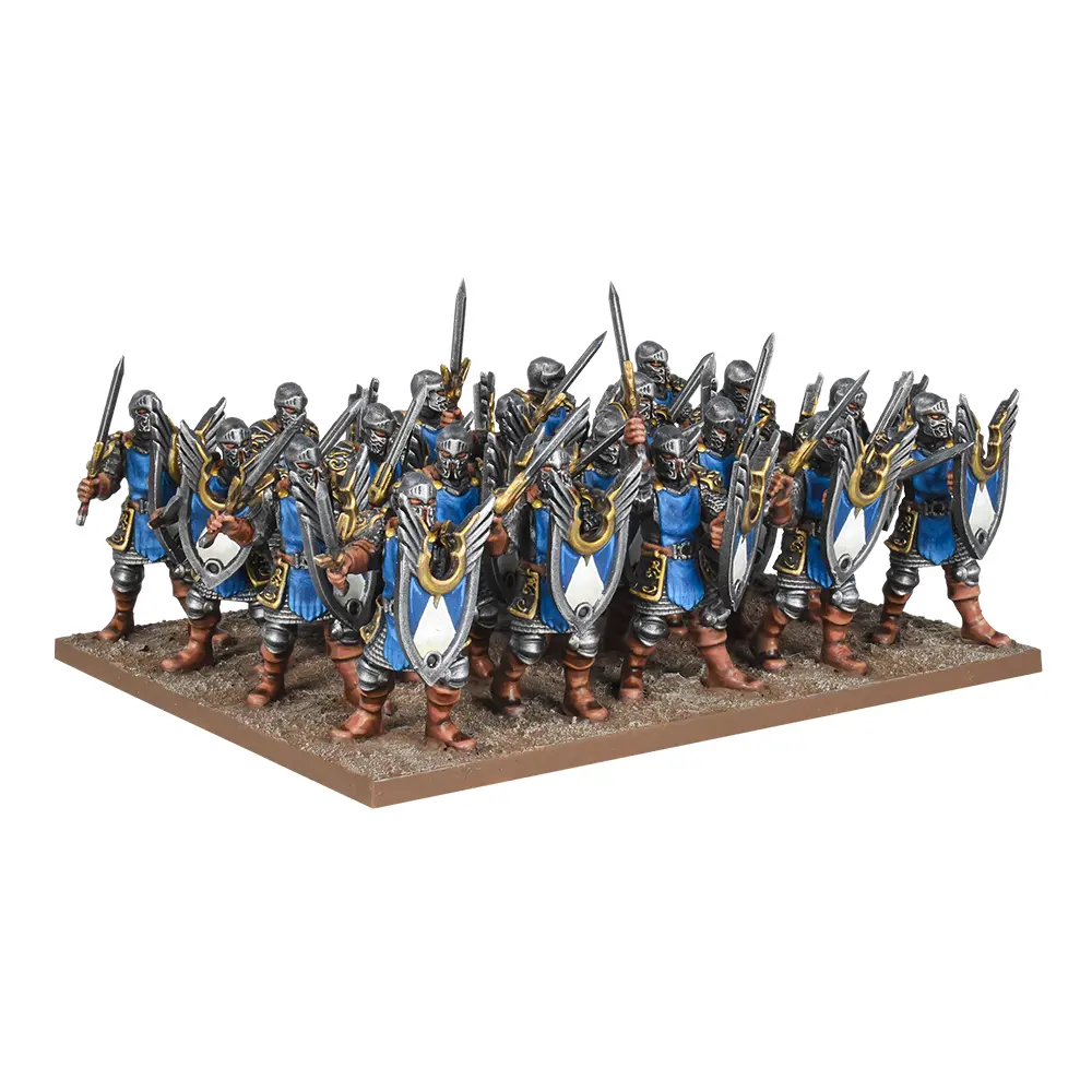 Kings of War: Basilean - Men-at-Arms Regiment (New Arrival)