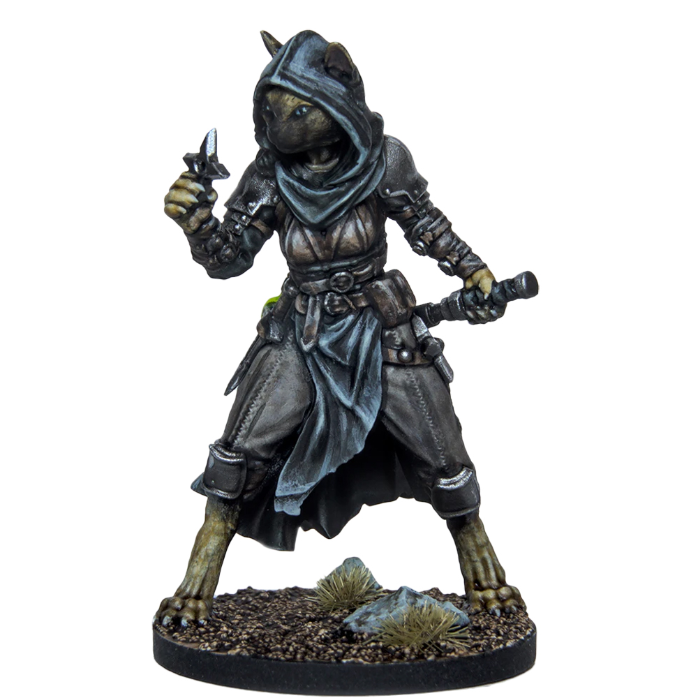 The Cats of Mont Saint-Michel: Hero Miniatures Set (Unpainted)
