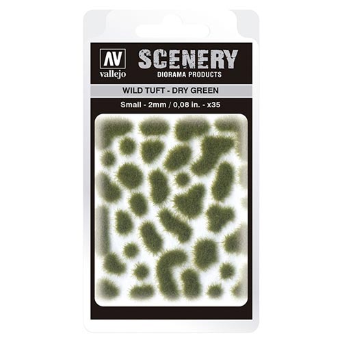 Scenery: Small Wild Tuft - Dry Green