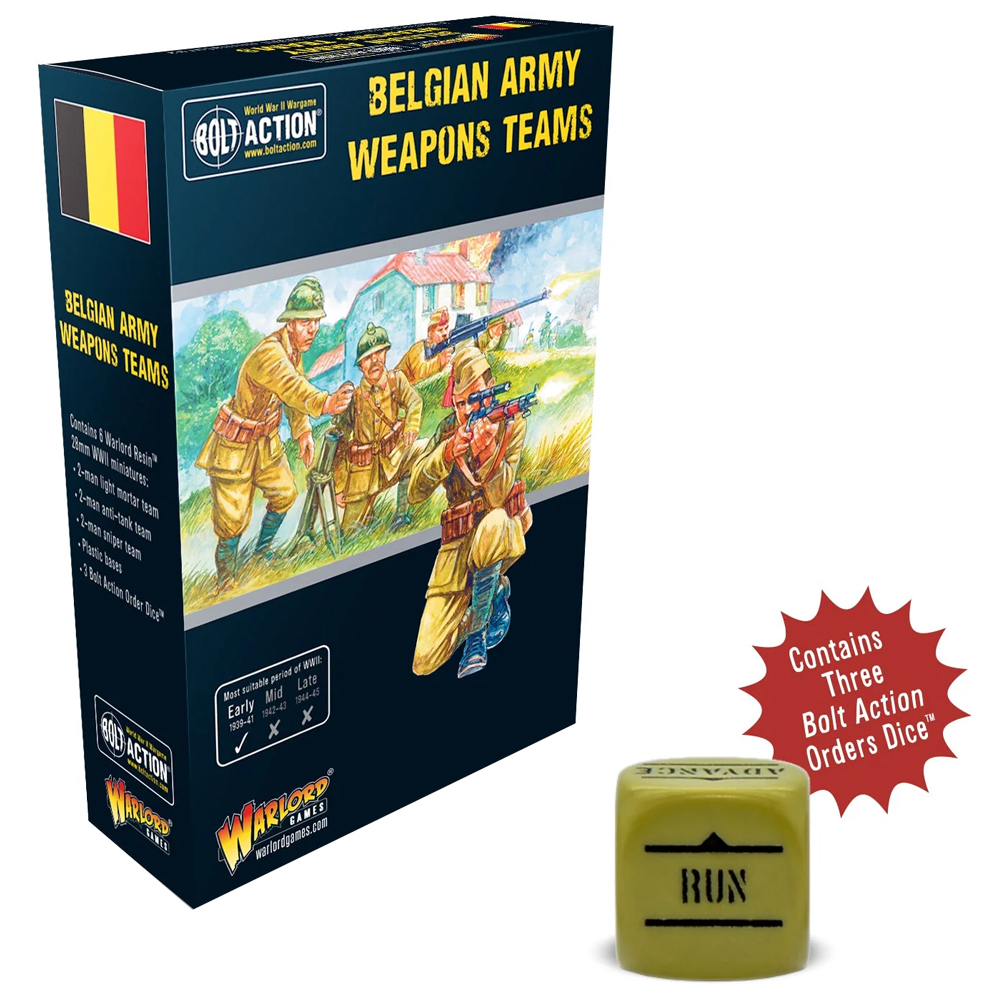 Bolt Action: Belgian Army Weapons Teams (Last Chance)