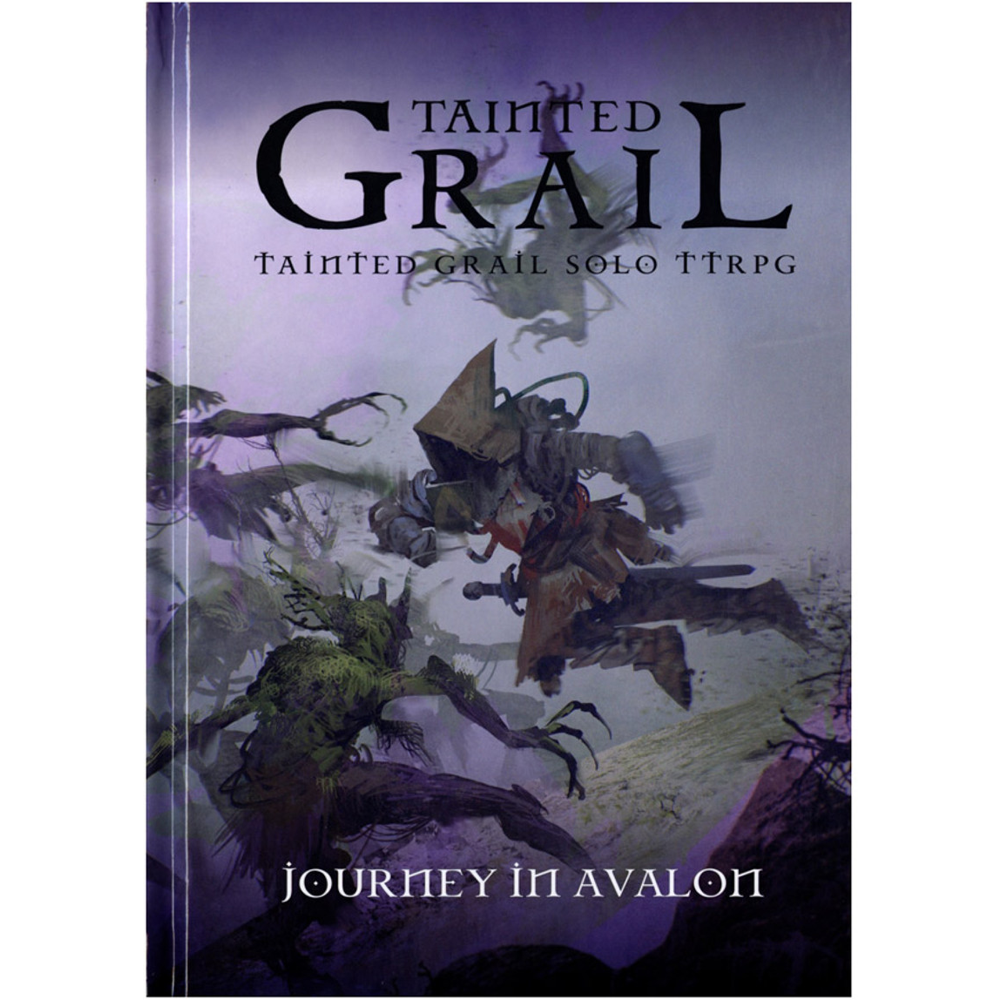 Tainted Grail Solo TTRPG: Journey in Avalon