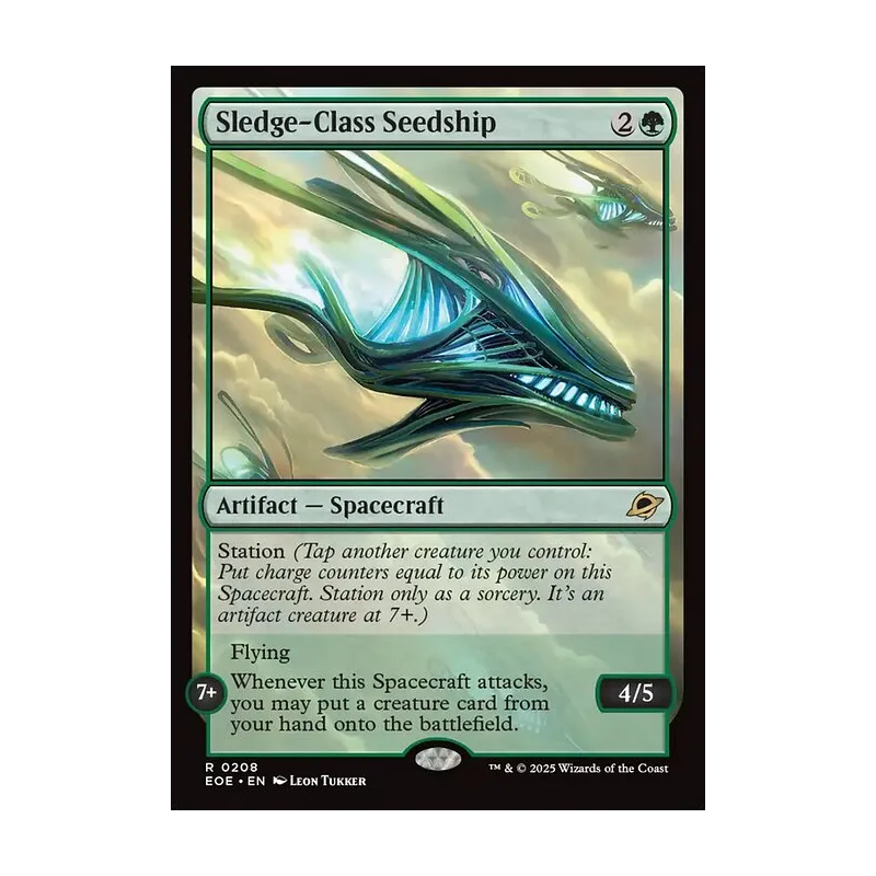 Sledge-Class Seedship - Edge of Eternities (Near Mint)