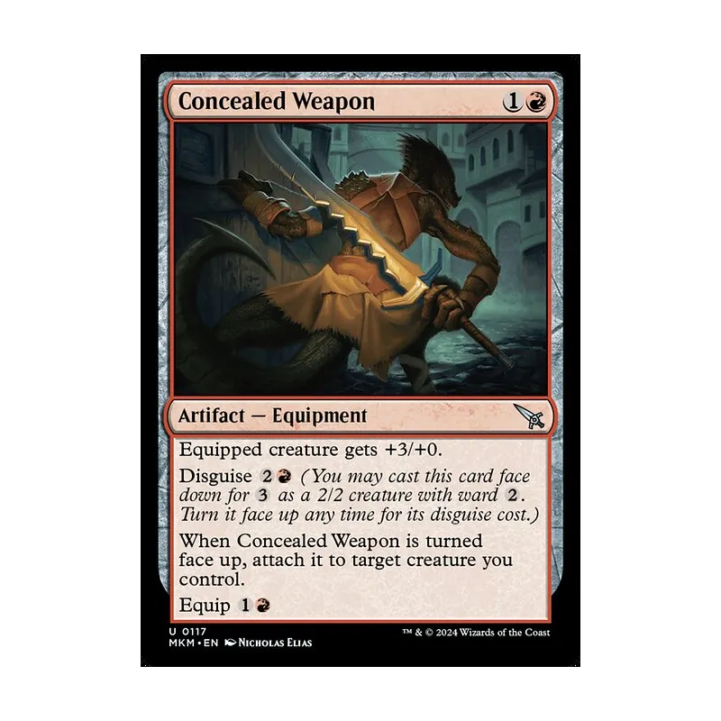 Concealed Weapon - Murders at Karlov Manor (Near Mint)