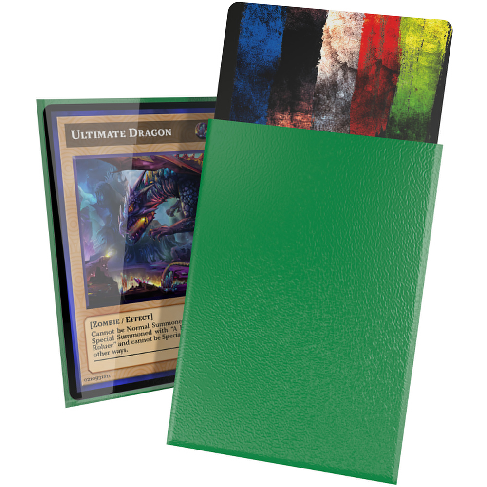 Cortex Japanese Size Sleeves: Glossy Green (60)