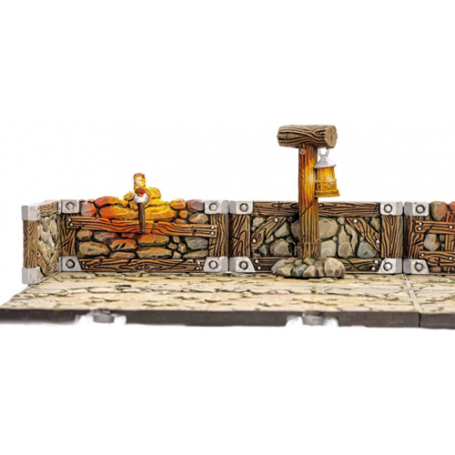 Dungeons & Lasers: Dwarven Mine Half-Height Walls