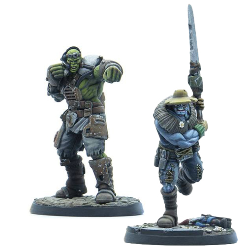 Fallout: Wasteland Warfare - Super Mutants Marcus & Lily