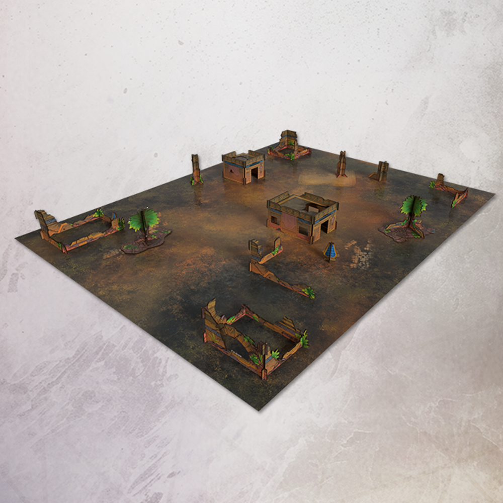 Grimdark Future: Terrain & Mat Set (New Arrival)