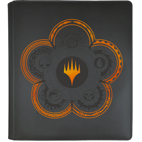 MtG 12-Pocket Zippered Pro-Binder: Mana 7 Color Wheel