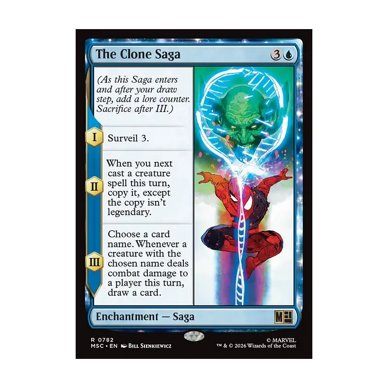 The Clone Saga - Marvel Super Heroes Commander (Near Mint)