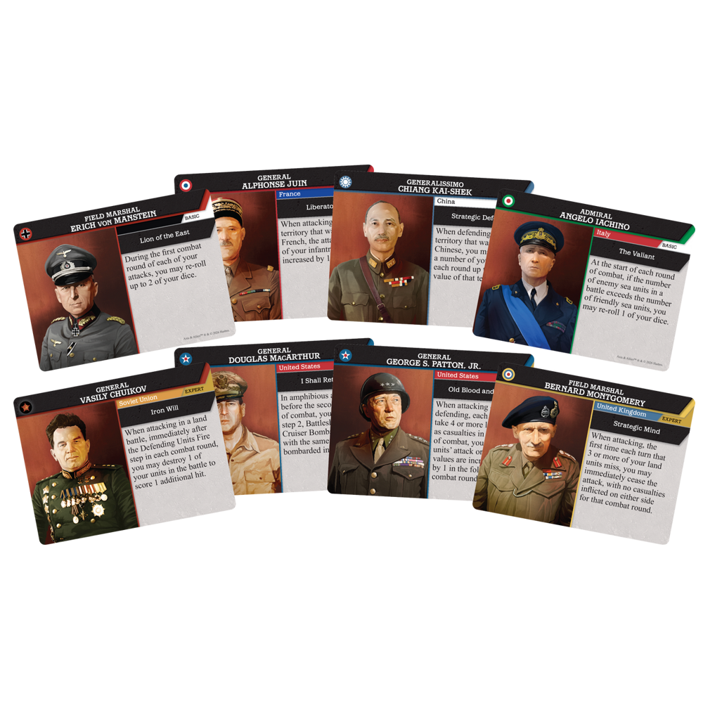 Axis & Allies: Commanders Expansion