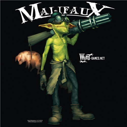 OffWorld Designs T-Shirt: Malifaux - Rami (Small) (Clearance)