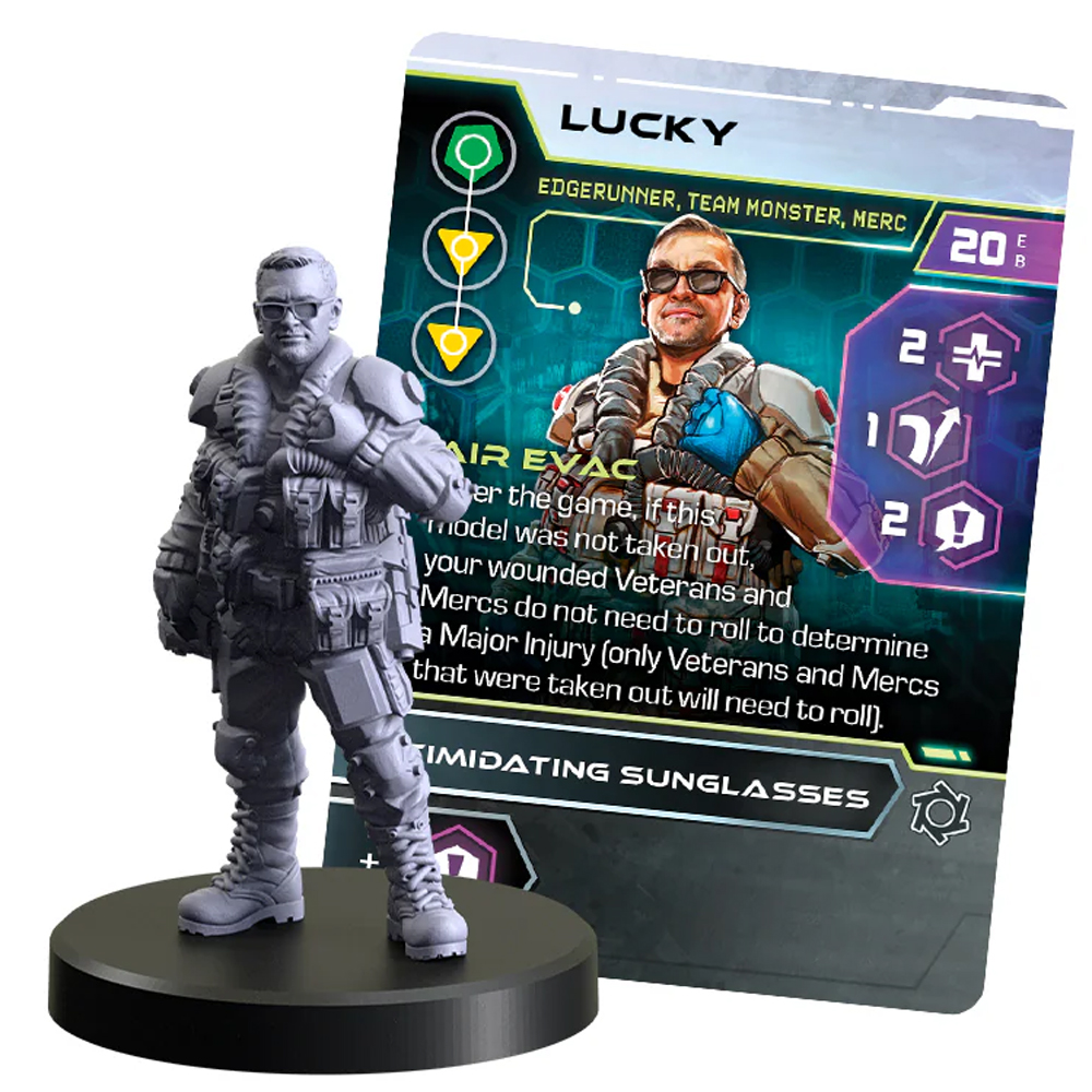 Cyberpunk Red Combat Zone: Edgerunners - Team Monster