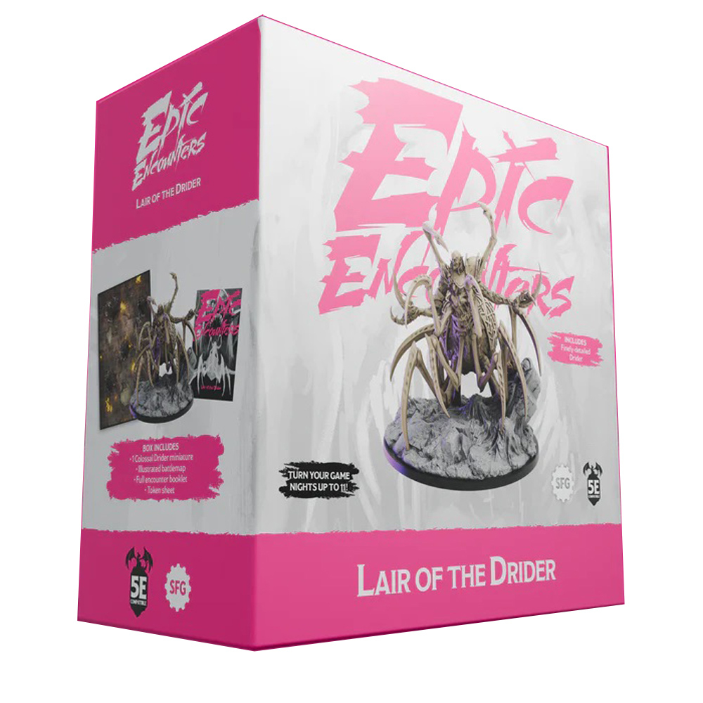 Epic Encounters: Lair of the Drider (D&D 5E Compatible)