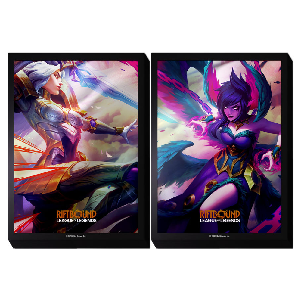 Riftbound Card Sleeves: Vendetta - Kayle vs Morgana (100) (New Arrival)