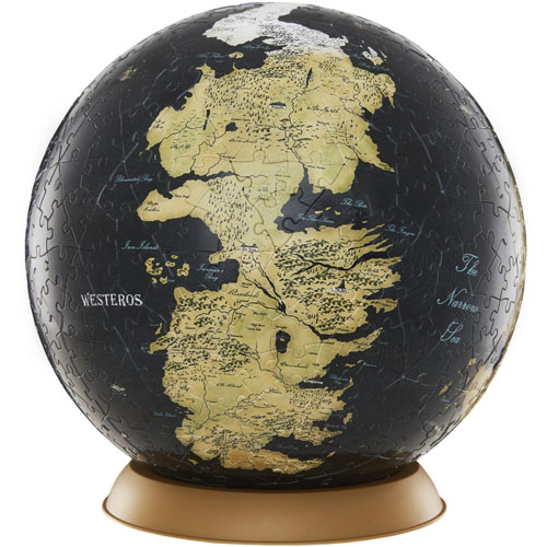 3D Puzzle: Game of Thrones - World Globe